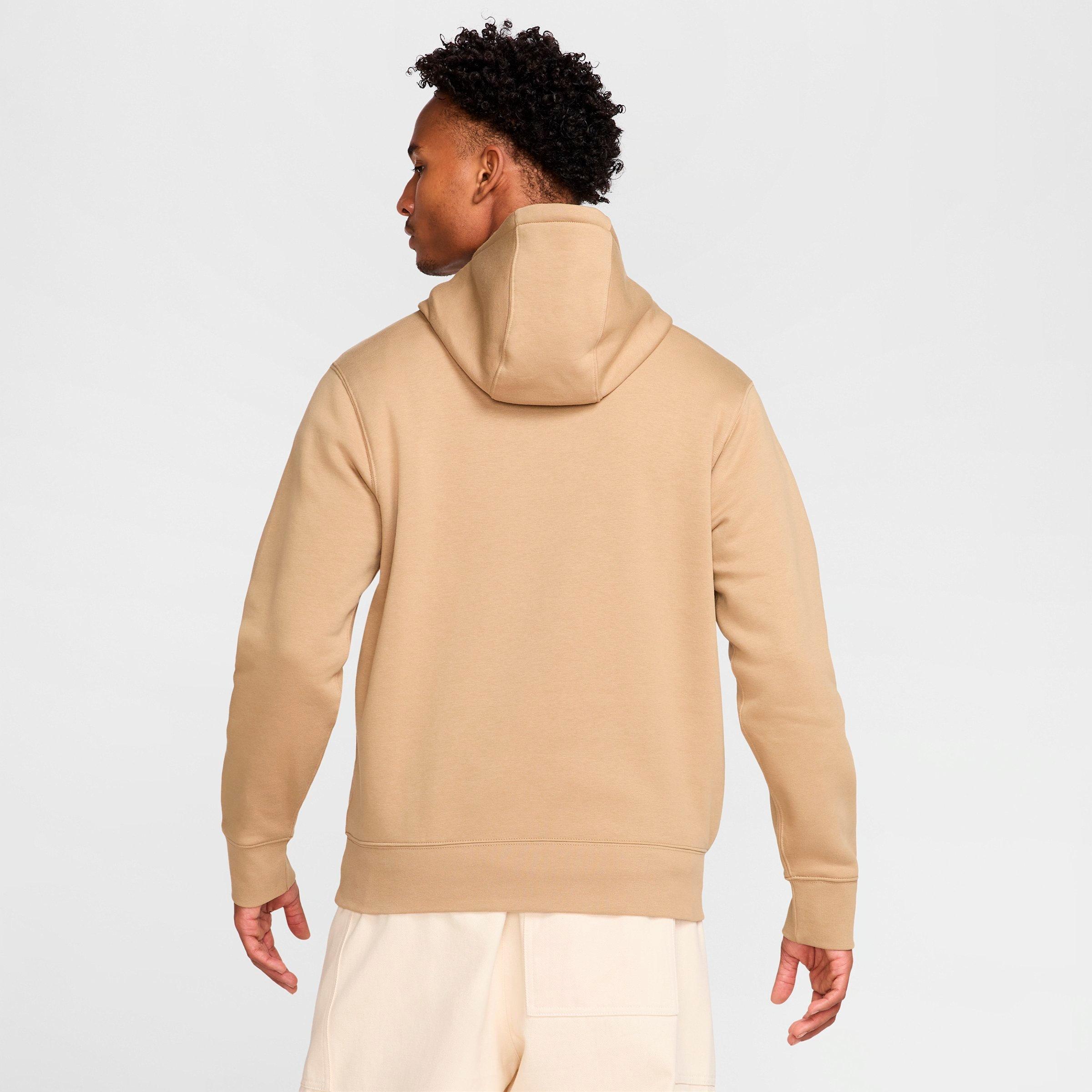 Men's Nithtke Club Fleece Premium Embroidered Pullover Hoodie - Part 1 - Parachute Beige/Parachute Beige/White