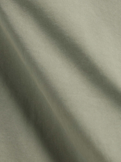 Mid Rise Khakis - Mesculen green