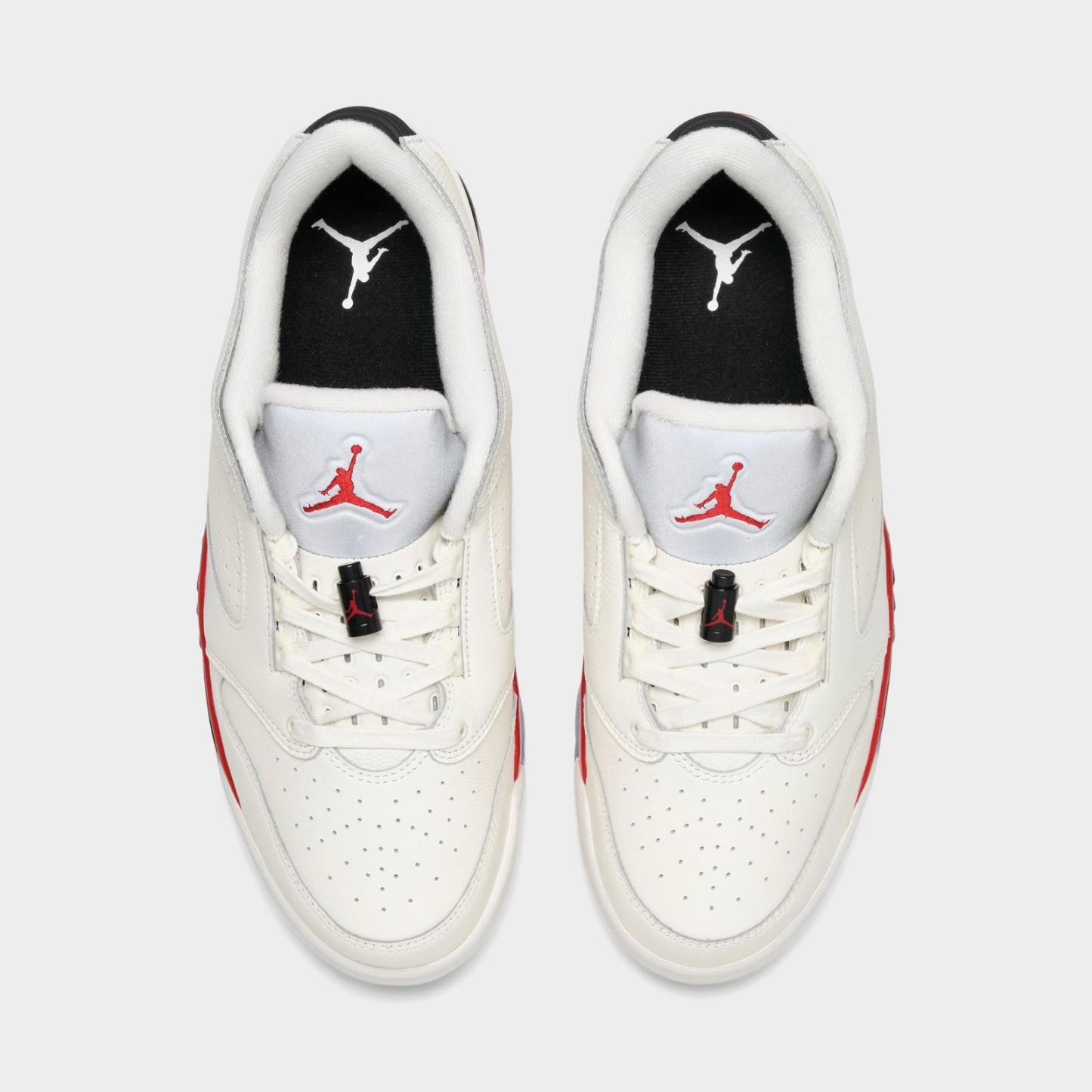 Men's Jordan Sixty Plus Low Casual Shoes - Sail/Black/Reflect Silver/Fire Red - view 5