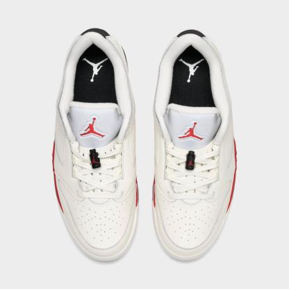 Men's Jordan Sixty Plus Low Casual Shoes - Sail/Black/Reflect Silver/Fire Red - view 5