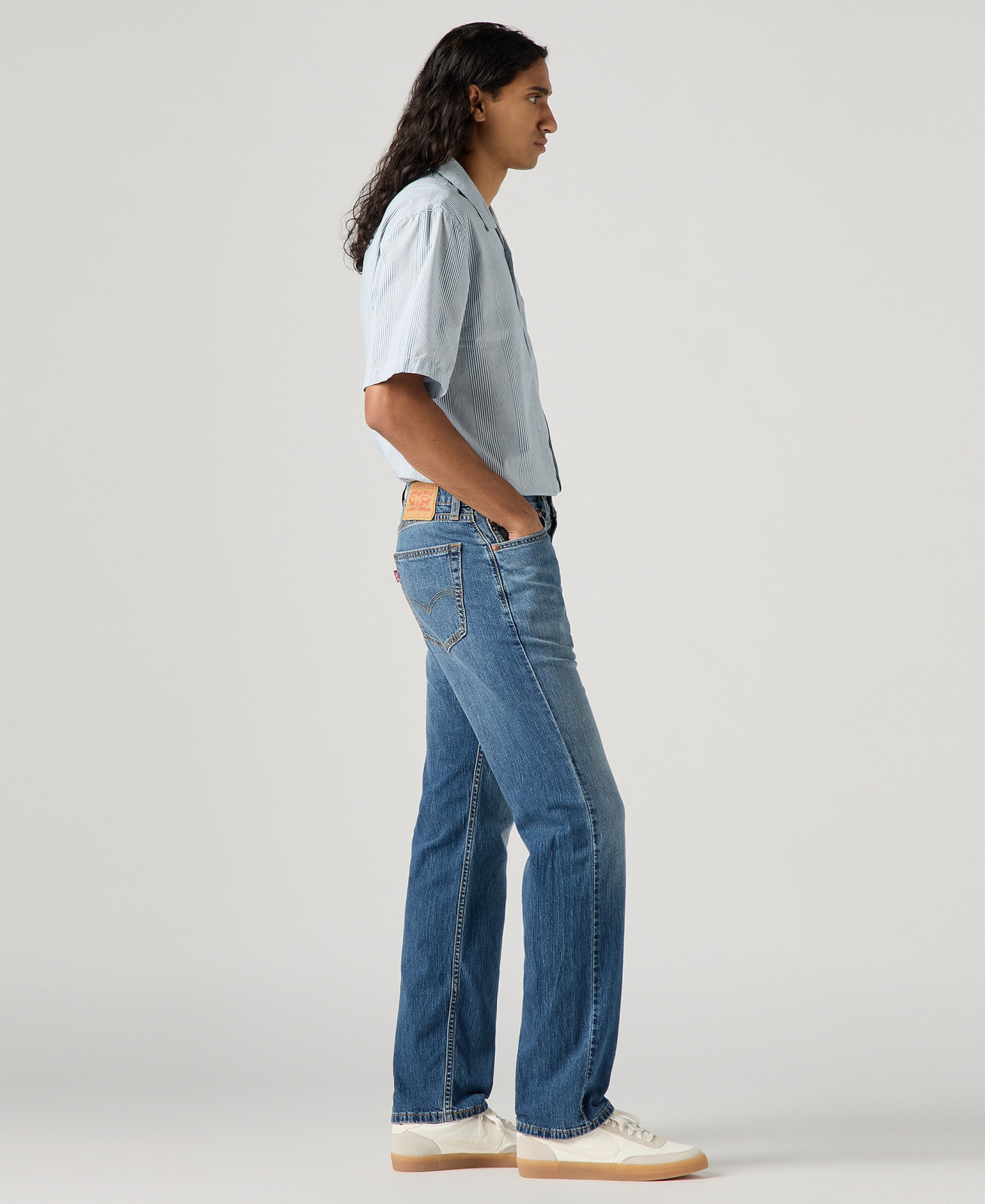 Levi's Men's 505™ Regular Fit Jeans Lightweight Denim Stretch - Best Season Ltwt