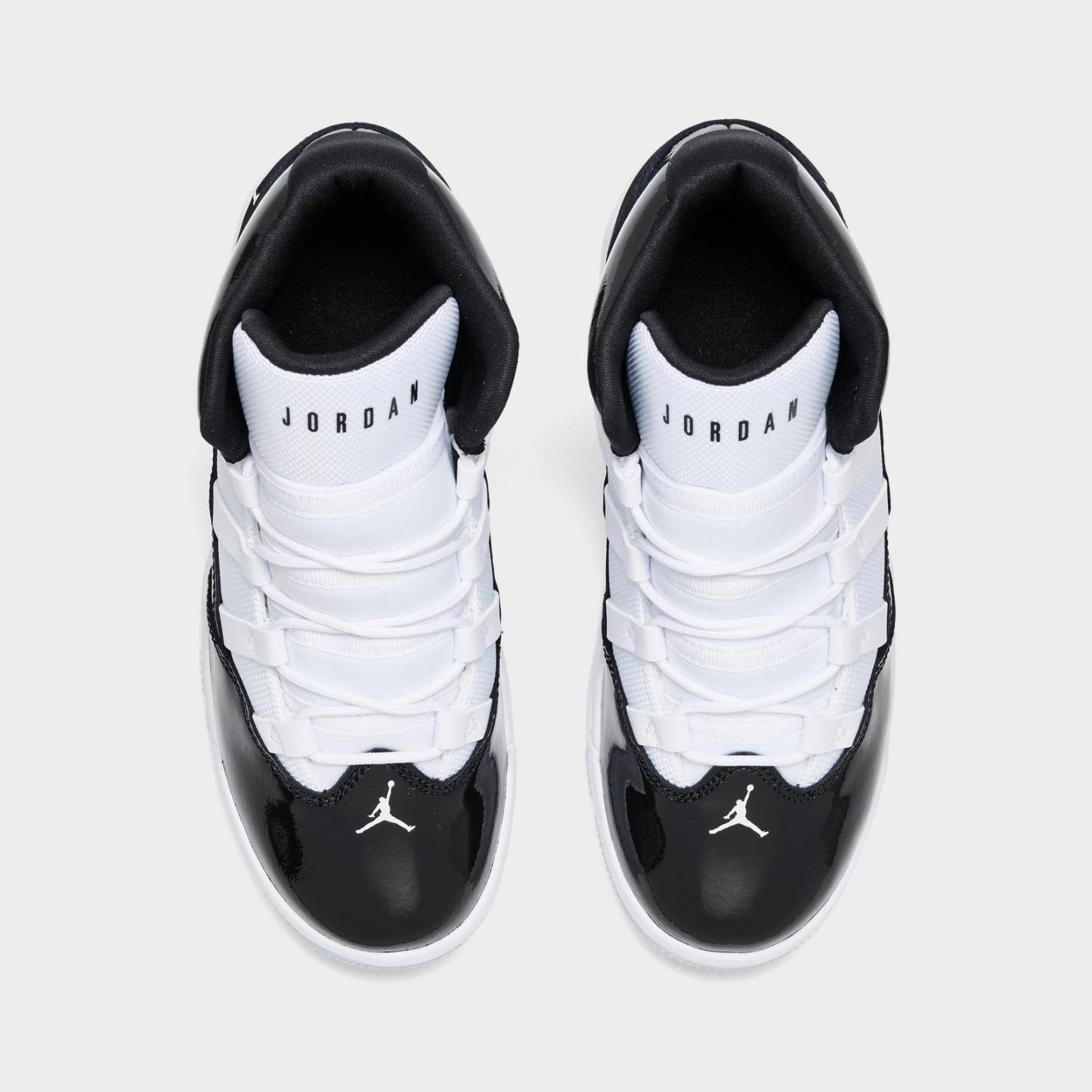 Boys' Little Kids' Jordan Max Aura Basketball Shoes - Black/White - view 5