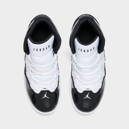 Boys' Little Kids' Jordan Max Aura Basketball Shoes - Black/White - view 5
