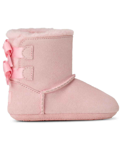 UGG® Baby Bailey Bow Booties - Ribbon Candy