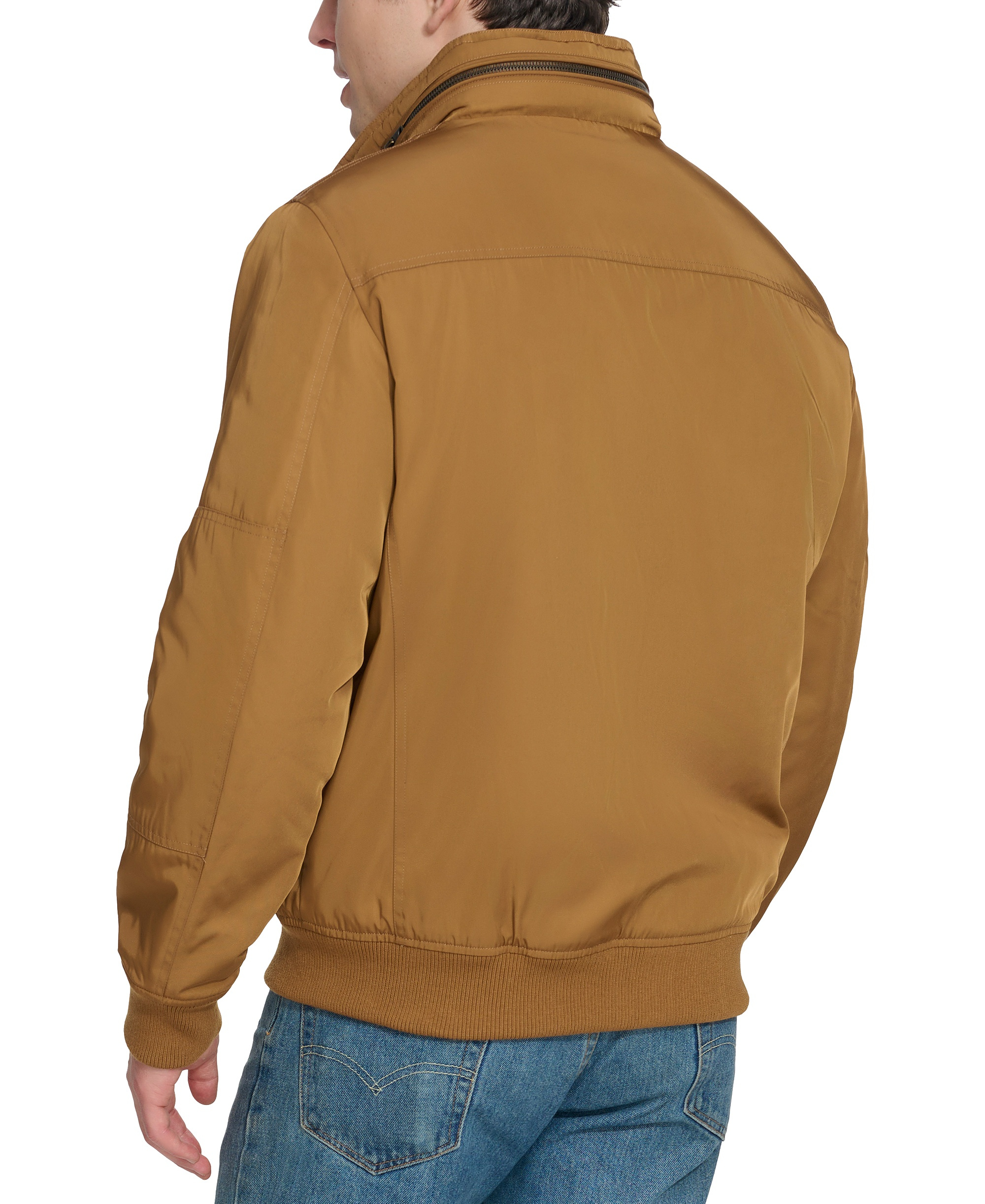 Levi's Men's Twill Stand-Collar Jacket - Brown