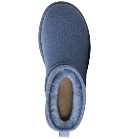 UGG® Women's Classic II Pull-On Mini Booties - Stormy Blue