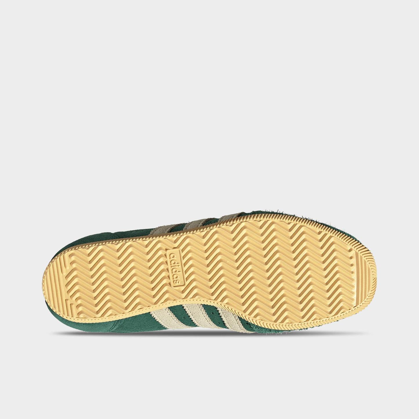 Women's adidas Originals Japan Casual Shoes - Part 1 - Collegiate Green/Warm Vanilla/Gold Metallic - Bottom view