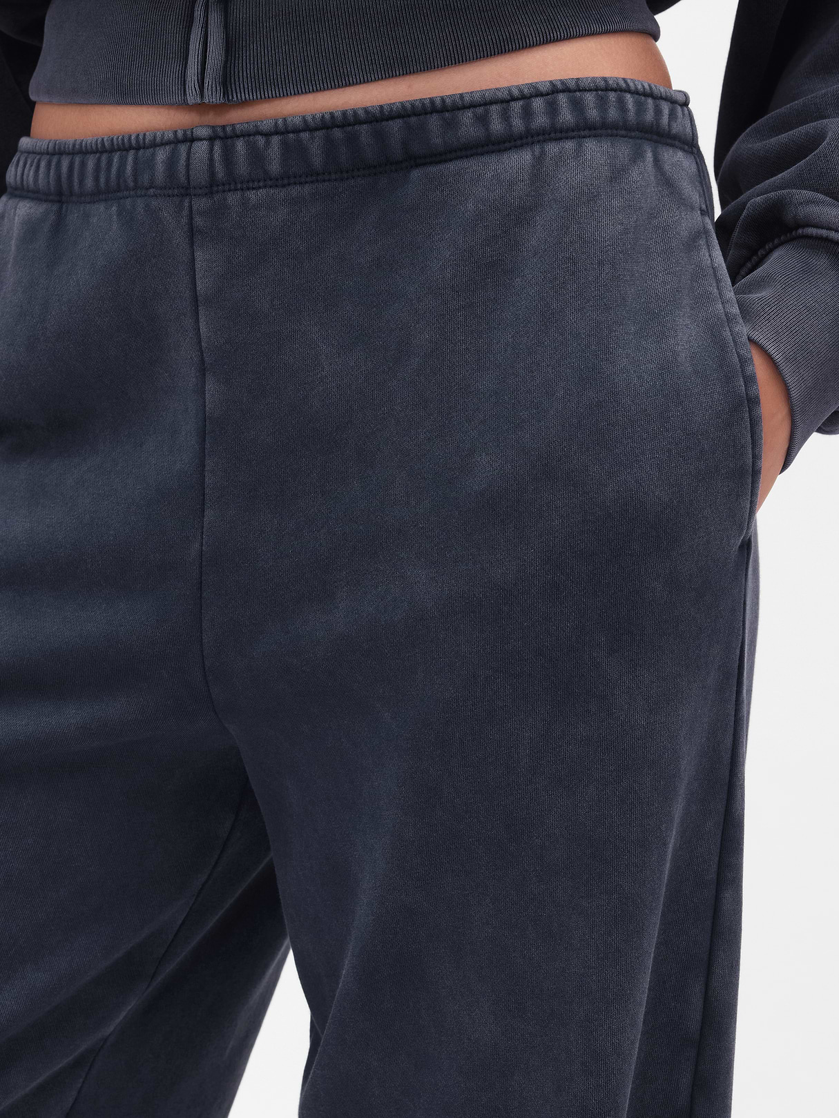 VintageSoft Baggy Sweatpants - Tapestry navy blue wash
