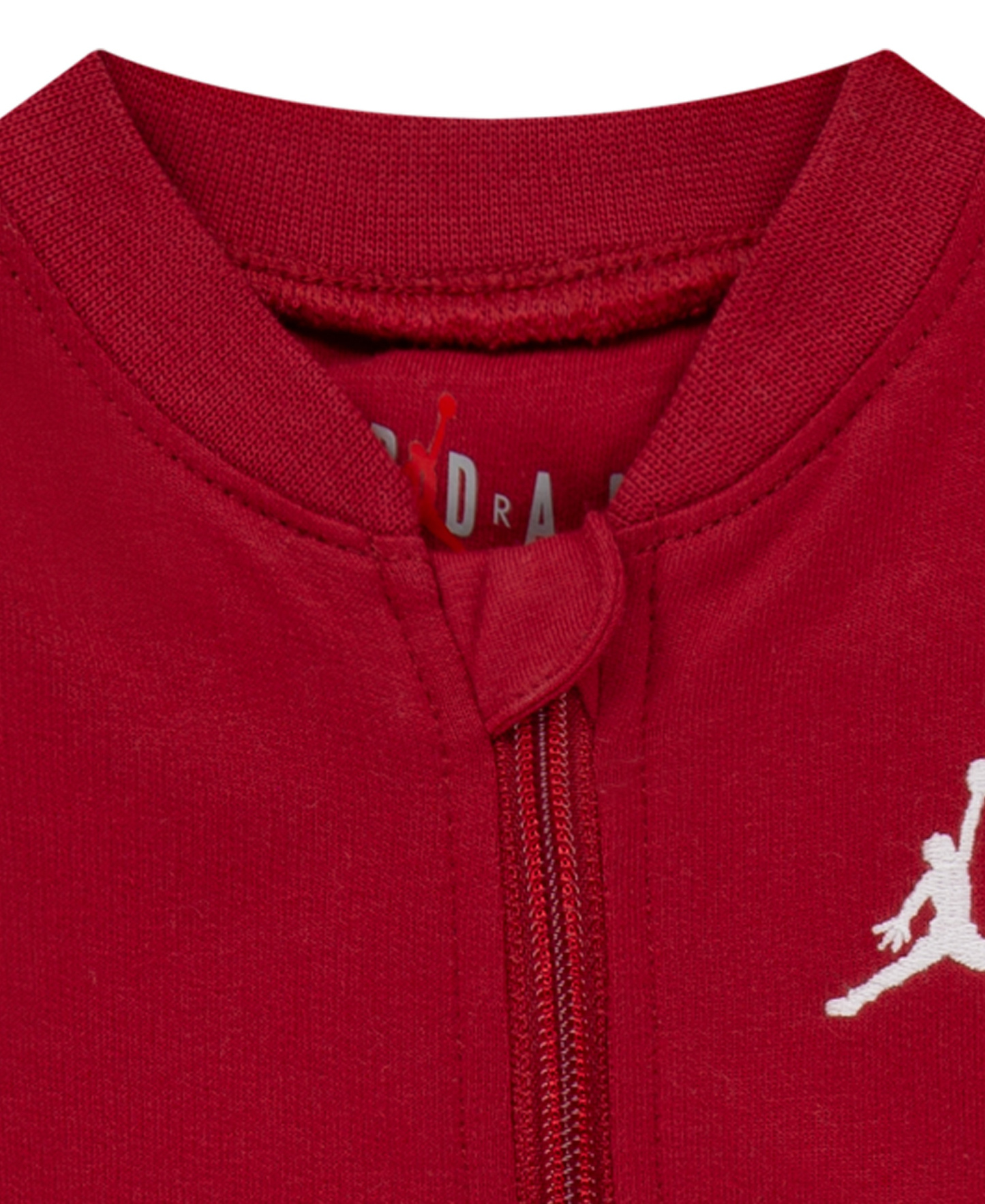 Jordan Baby Boy and Girl Jump Man Footed Coverall - Gym Red