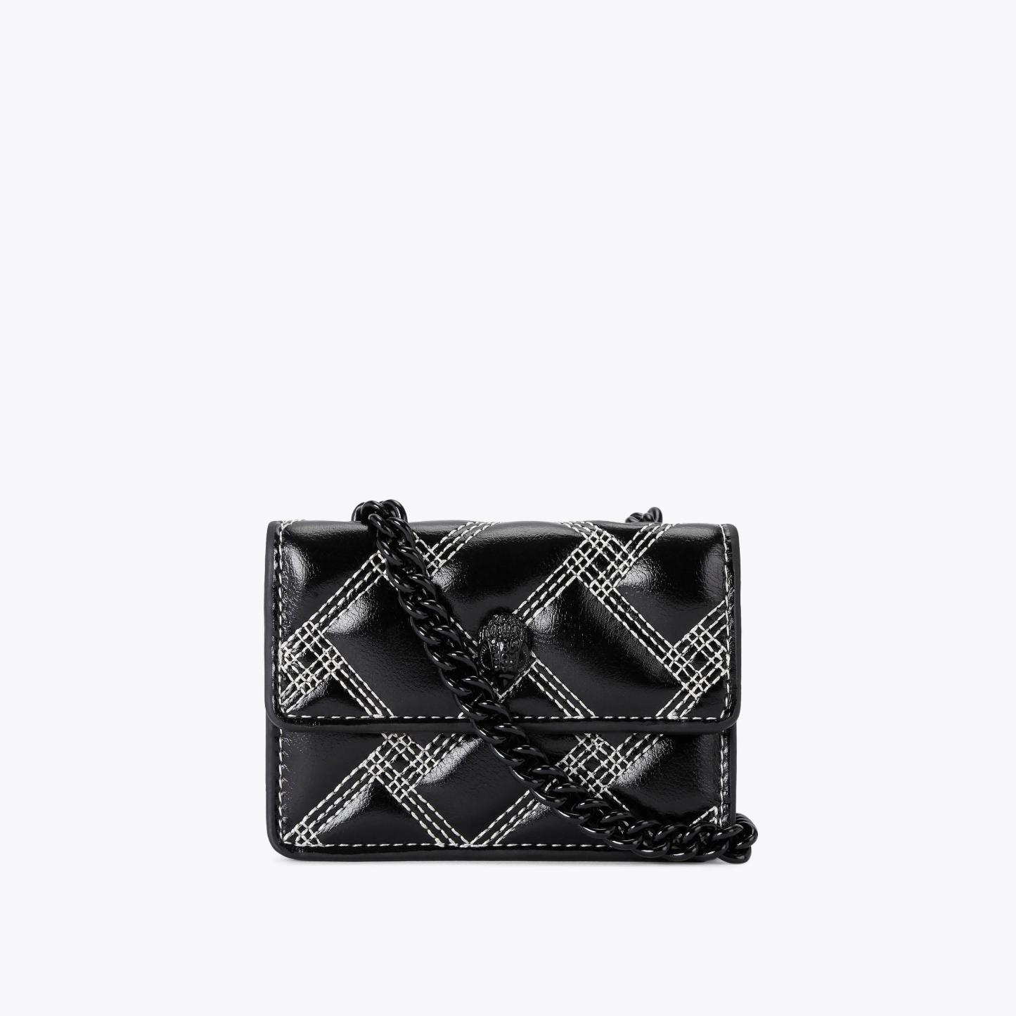Kurt Geiger London Micro Drench Kensington Bag - Black