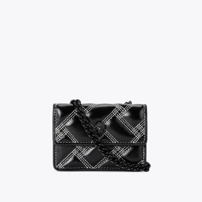 Kurt Geiger London Micro Drench Kensington Bag - Black