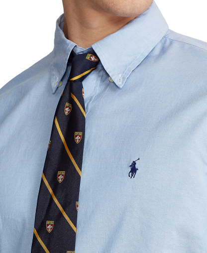 Polo Ralph Lauren Men's Classic-Fit Stretch Oxford Shirt - Blue