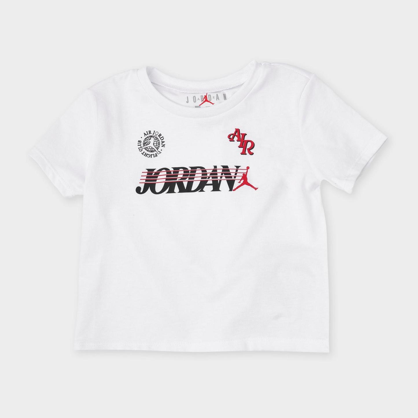 Kids' Toddler Jordan Sports Club T-Shirt and Shorts Set - Light Grey Heather - view 2