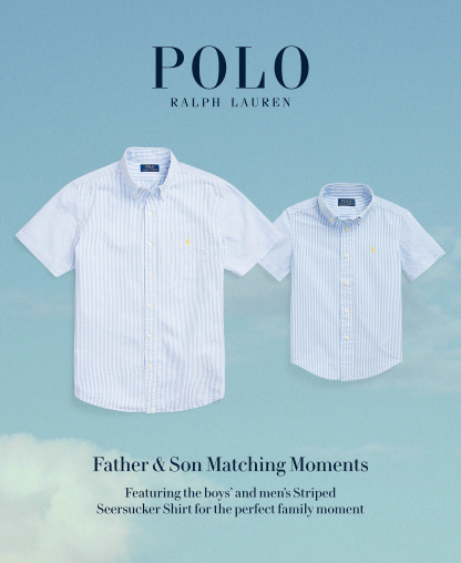 Polo Ralph Lauren Men's RL Prepster Classic-Fit Seersucker Shirt - Blue/White