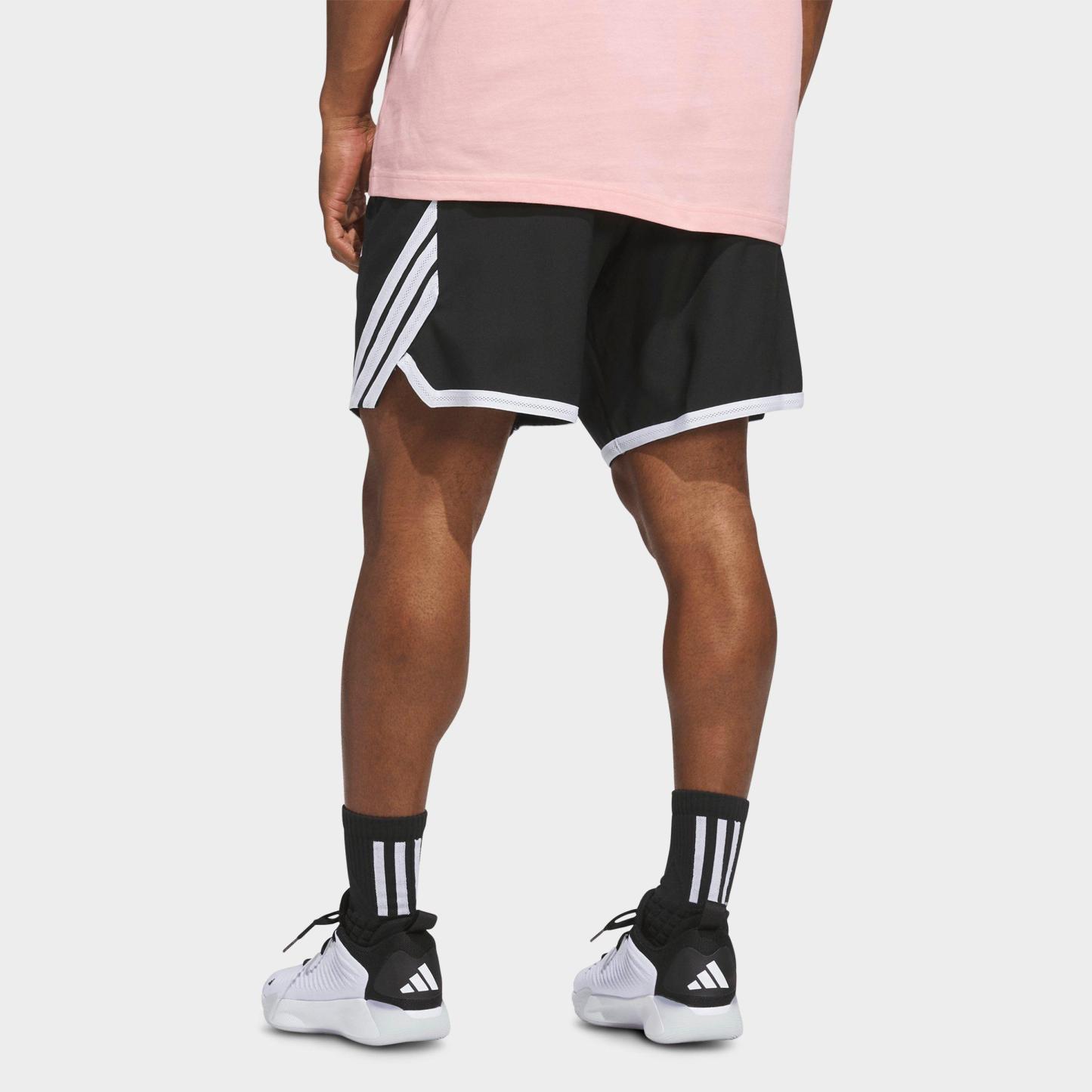 Men's adidas Crazy Lite 7" Basketball Shorts - Black