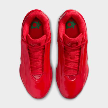 Nithtke KD 19 Basketball Shoes - University Red/Stadium Green/University Gold - Top view