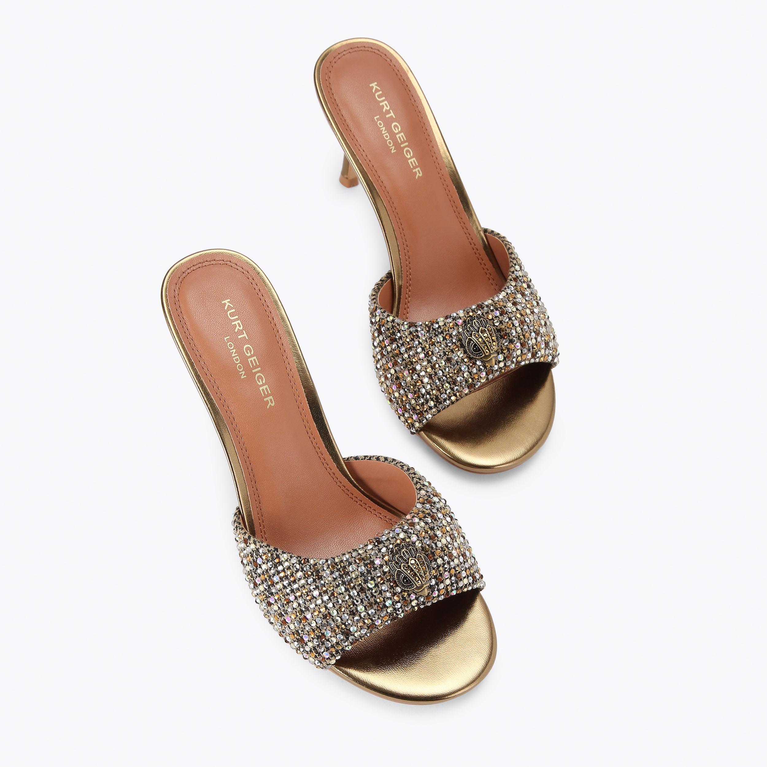 Kurt Geiger London Oxford Heel Mule 75 - Beige - view 3