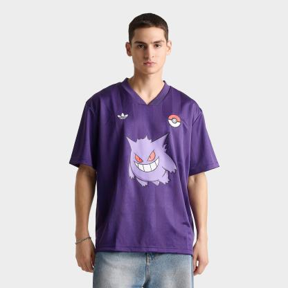 Men's adidas Originals x Pokémon Charizard Loose Jersey - Violet