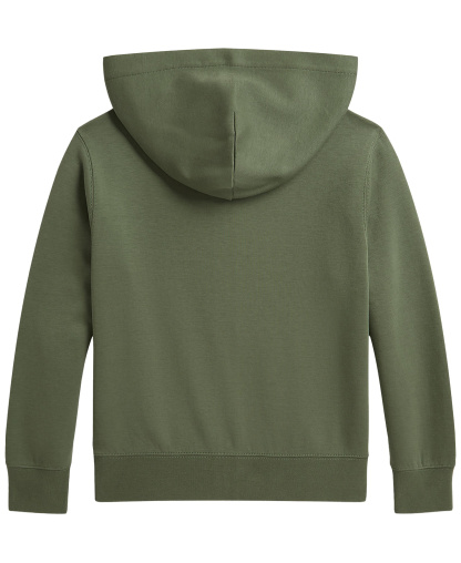 Polo Ralph Lauren Boys' 8-20 Double-Knit Full-Zip Hoodie - CARGO GREEN