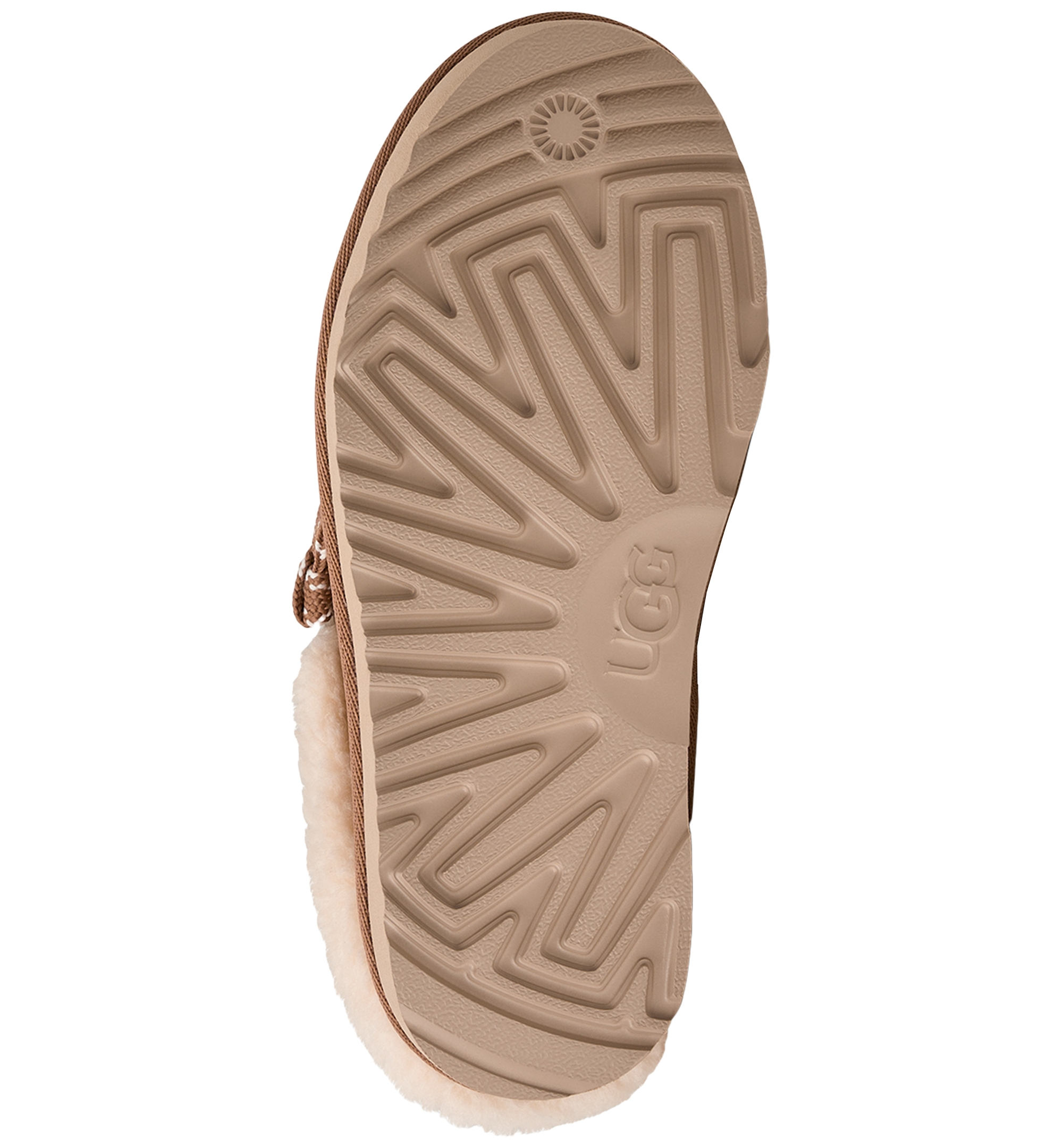 UGG® Kids Lowmel Slip-On Mule Sneakers - Chestnut