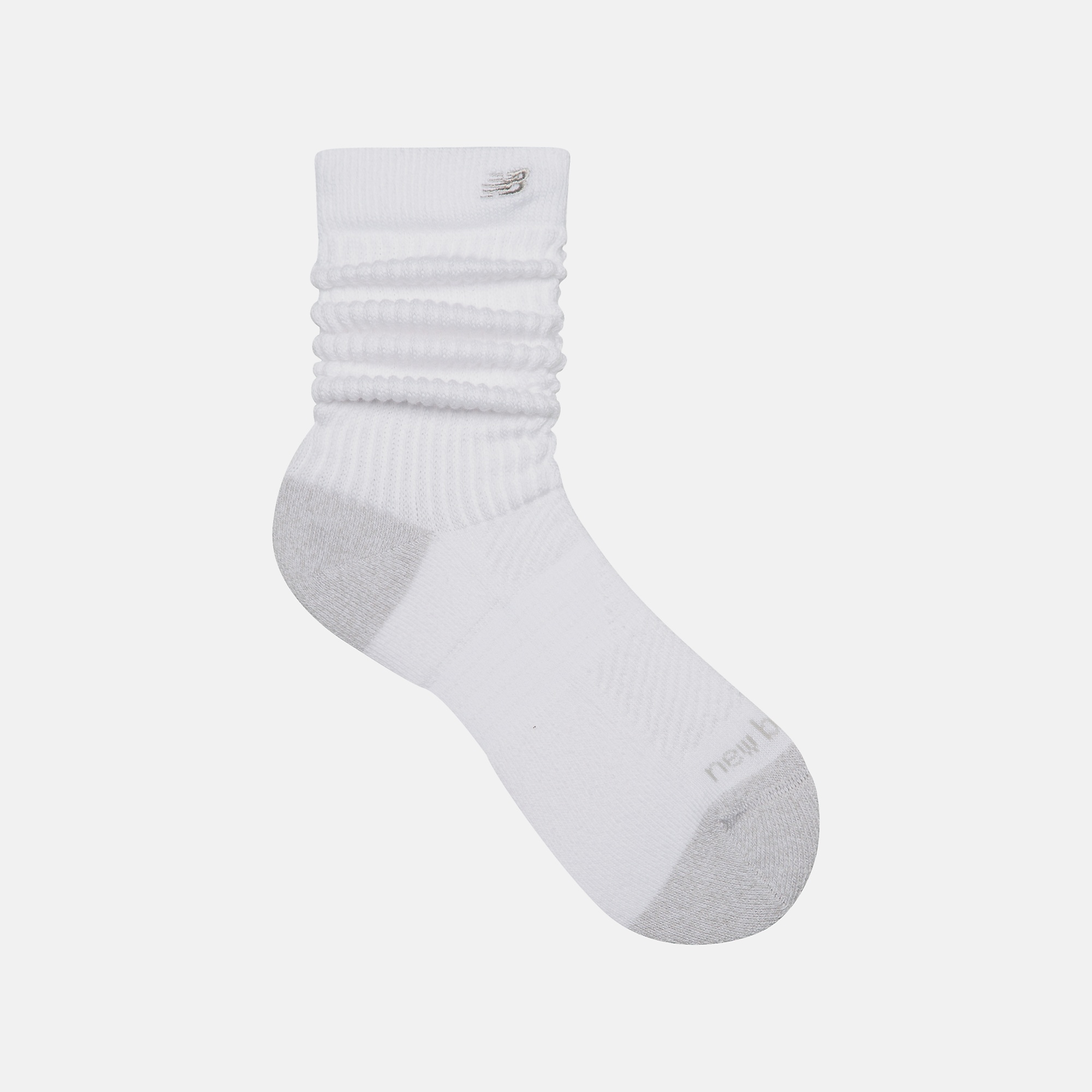 New Balance Active Premium Heavyweight Slouch Crew 1 Pair, AC7251SWT