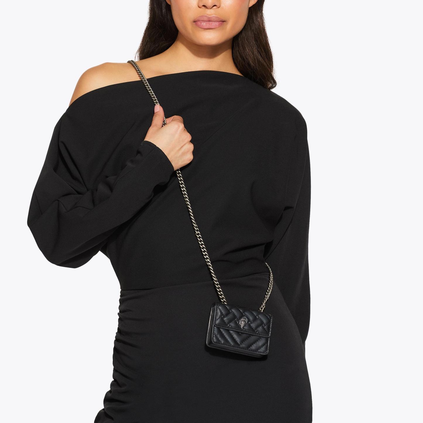 Kurt Geiger London Micro Kensington Bag - Black - view 2
