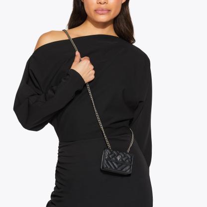 Kurt Geiger London Micro Kensington Bag - Black - view 2