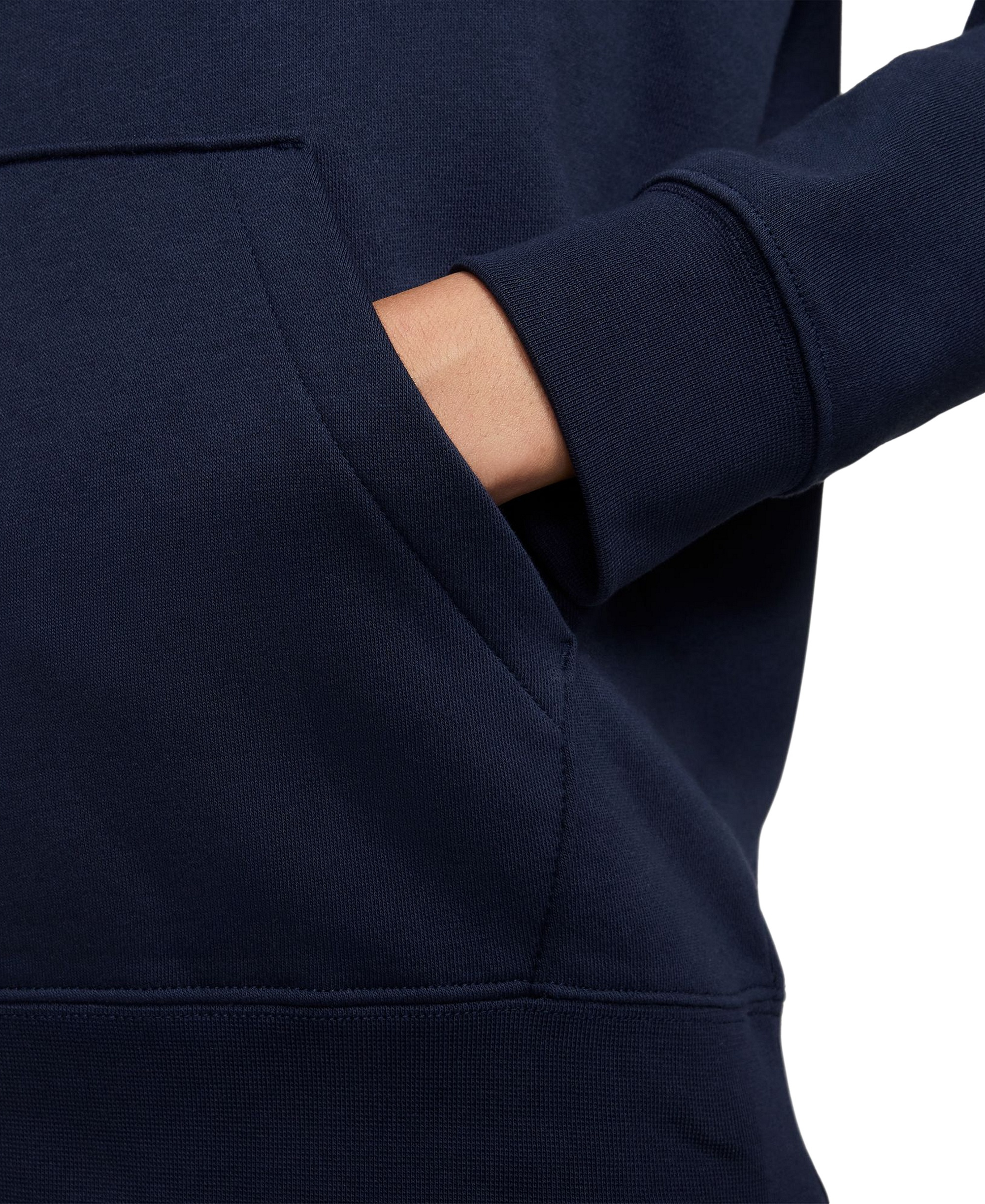 Nike Women's Sportswear Club Fleece Pullover Hoodie - Obsidian/white