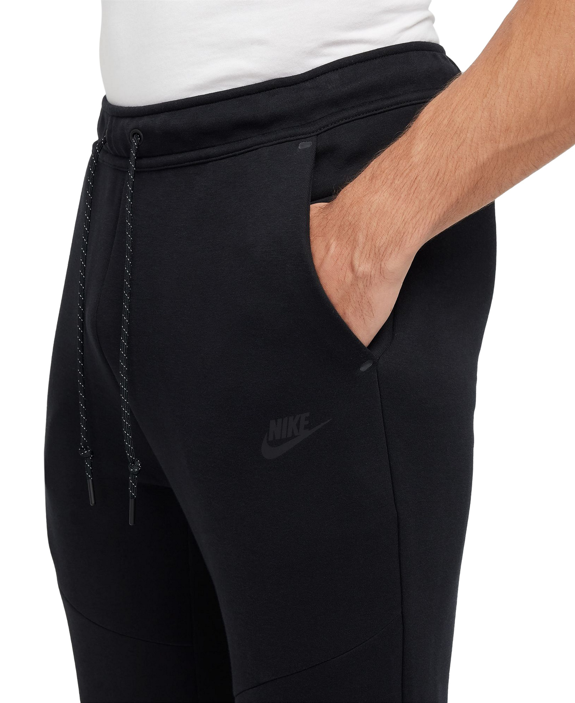 Nike Men's Tech Fleece Drawstring Joggers Pants - Black