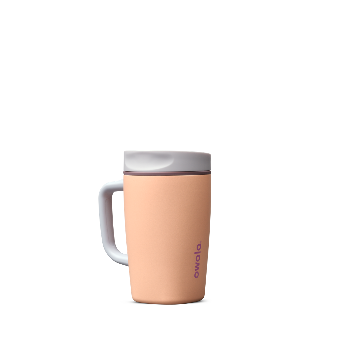 SmoothSip® Slider with Handle - Peachy Keen · Stainless Steel · 12oz