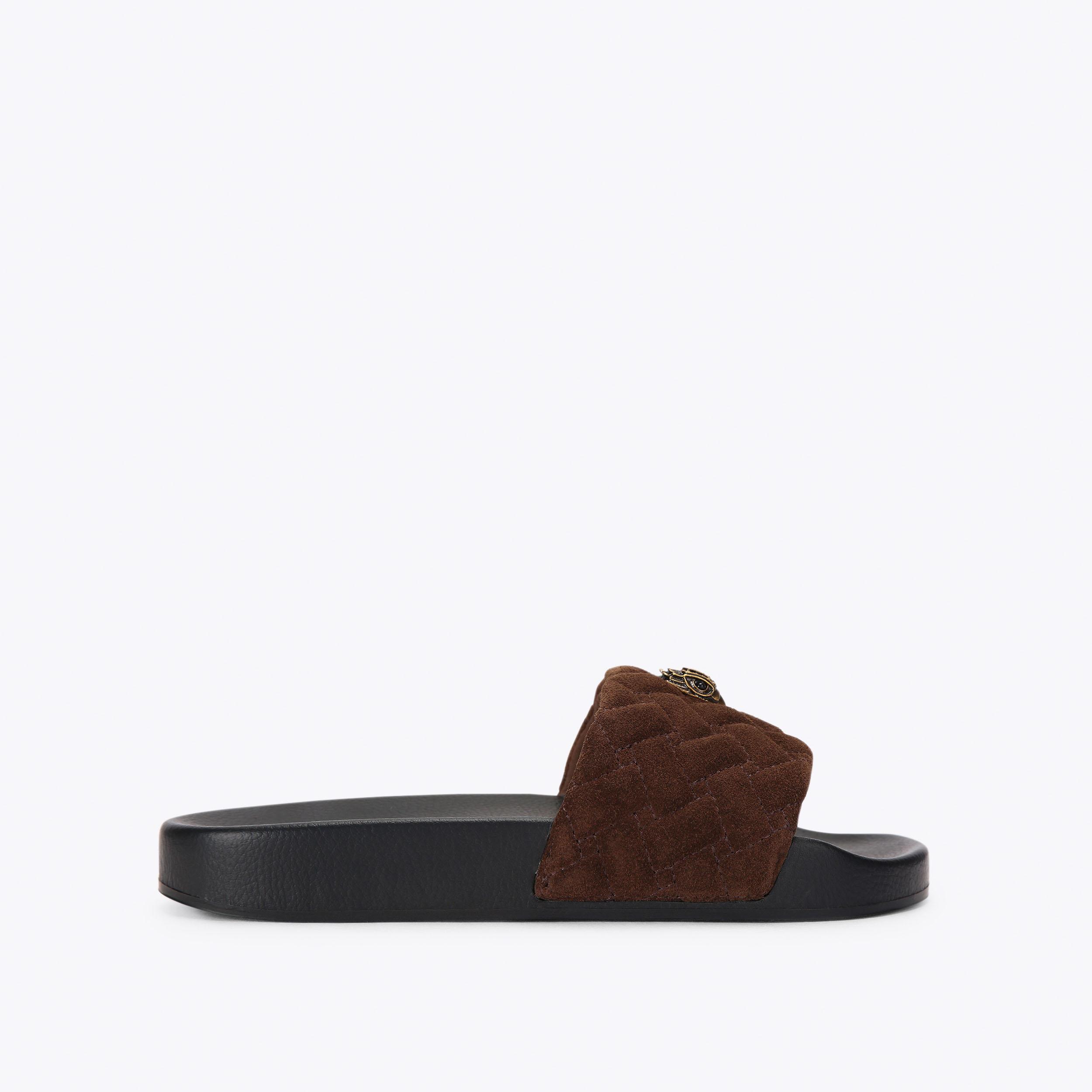 Kurt Geiger London Meena Eagle Slide - Brown
