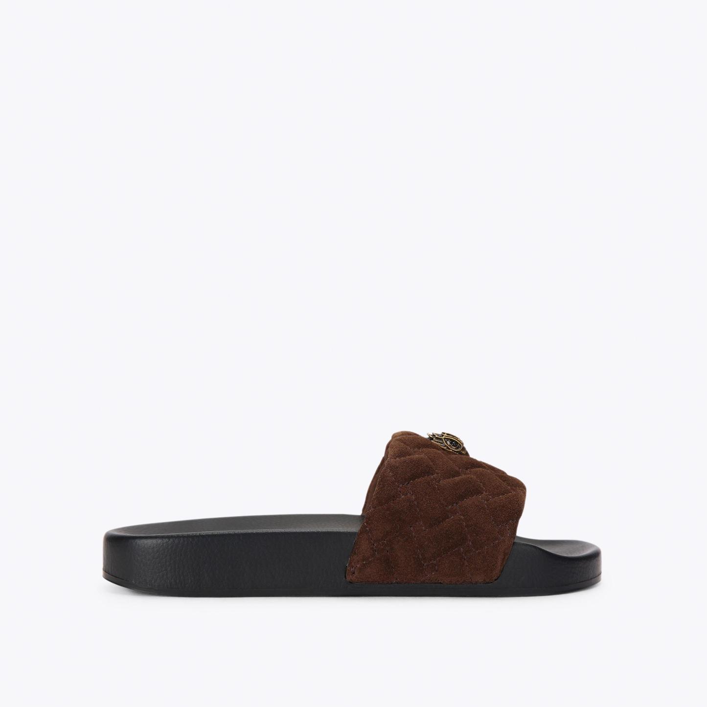 Kurt Geiger London Meena Eagle Slide - Brown