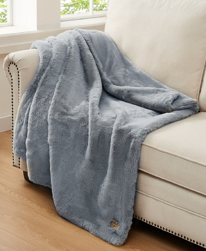 UGG® Euphoria Soft Throw, 50" x 70" - Chambray