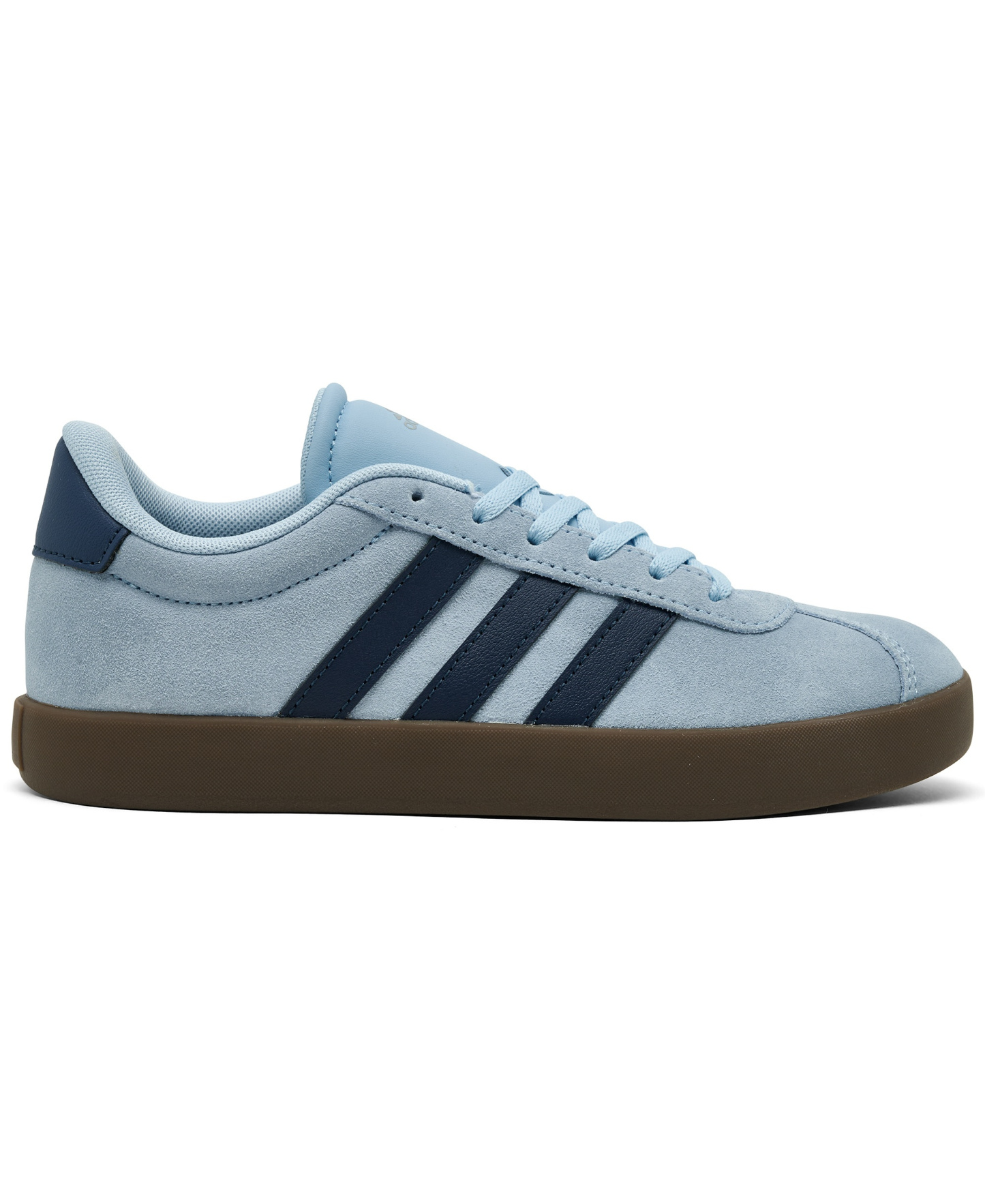 adidas Big Kids' VL Court 3.0 Sneakers from Finish Line - Sky, Indigo, Gum