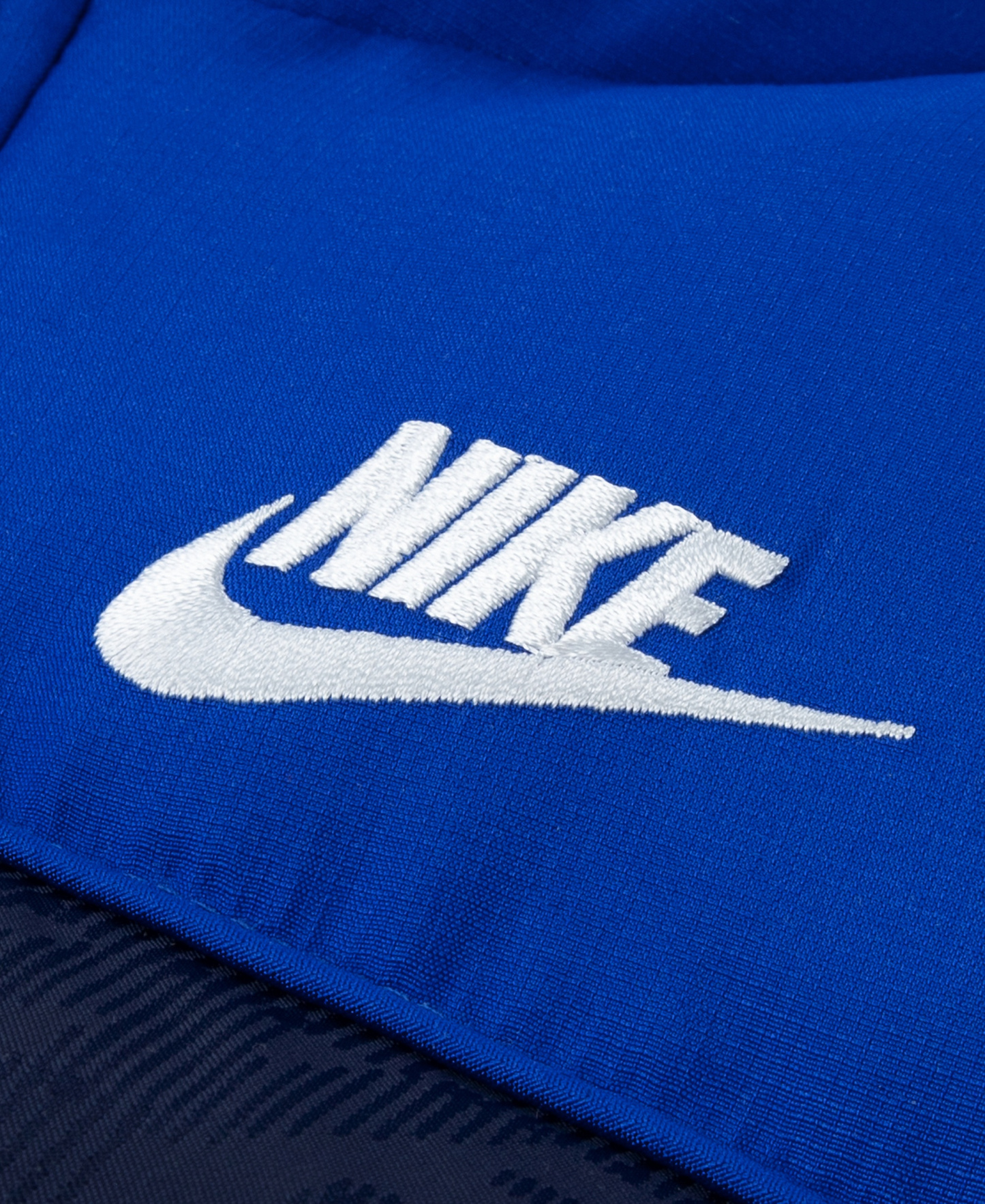 Nike Boys' 4-7 Jacquard Logo Mixed Media Puffer Jacket - Game Royal