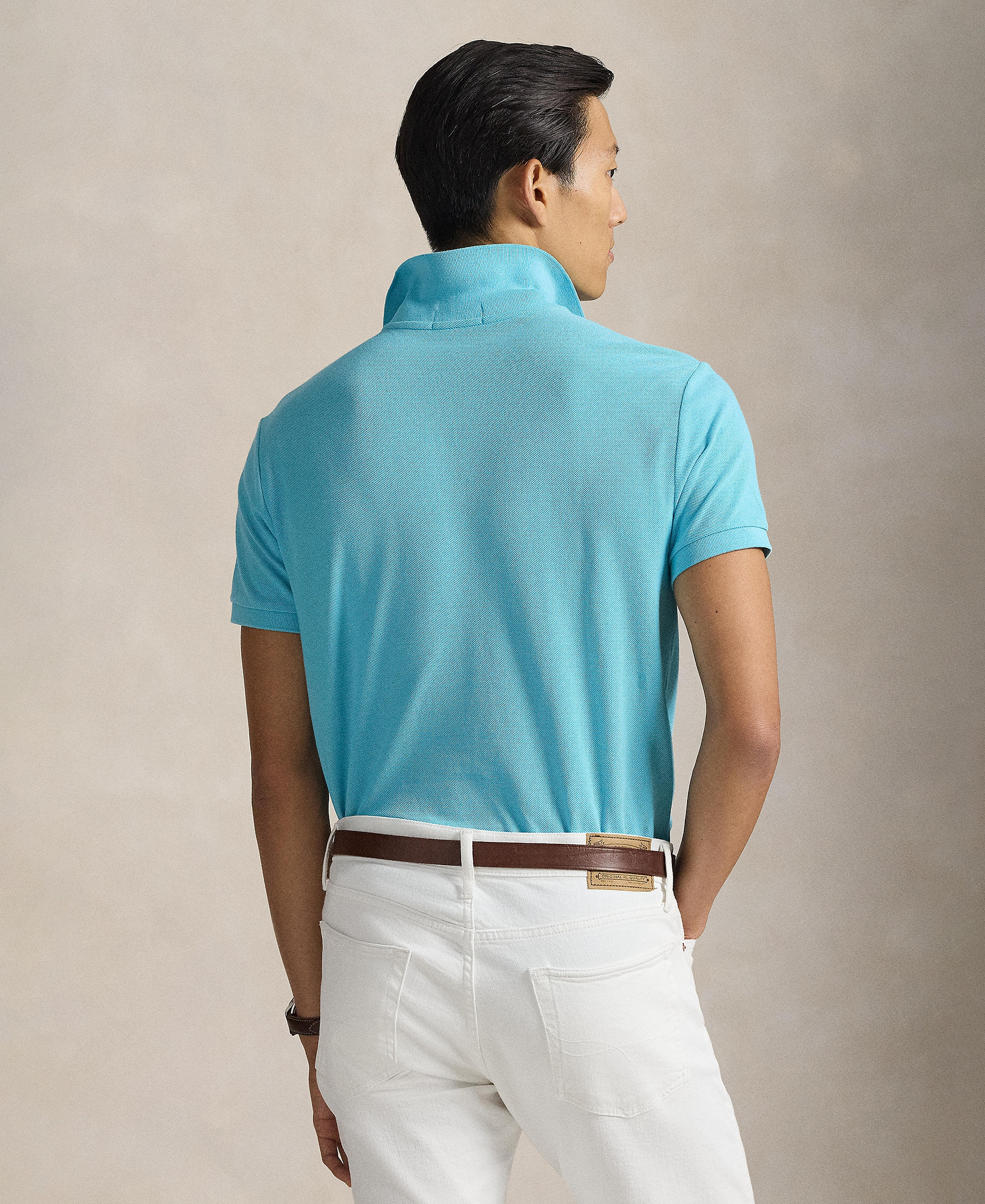 Polo Ralph Lauren Men's Classic-Fit Cotton Polo Shirt - Perfect Turquoise