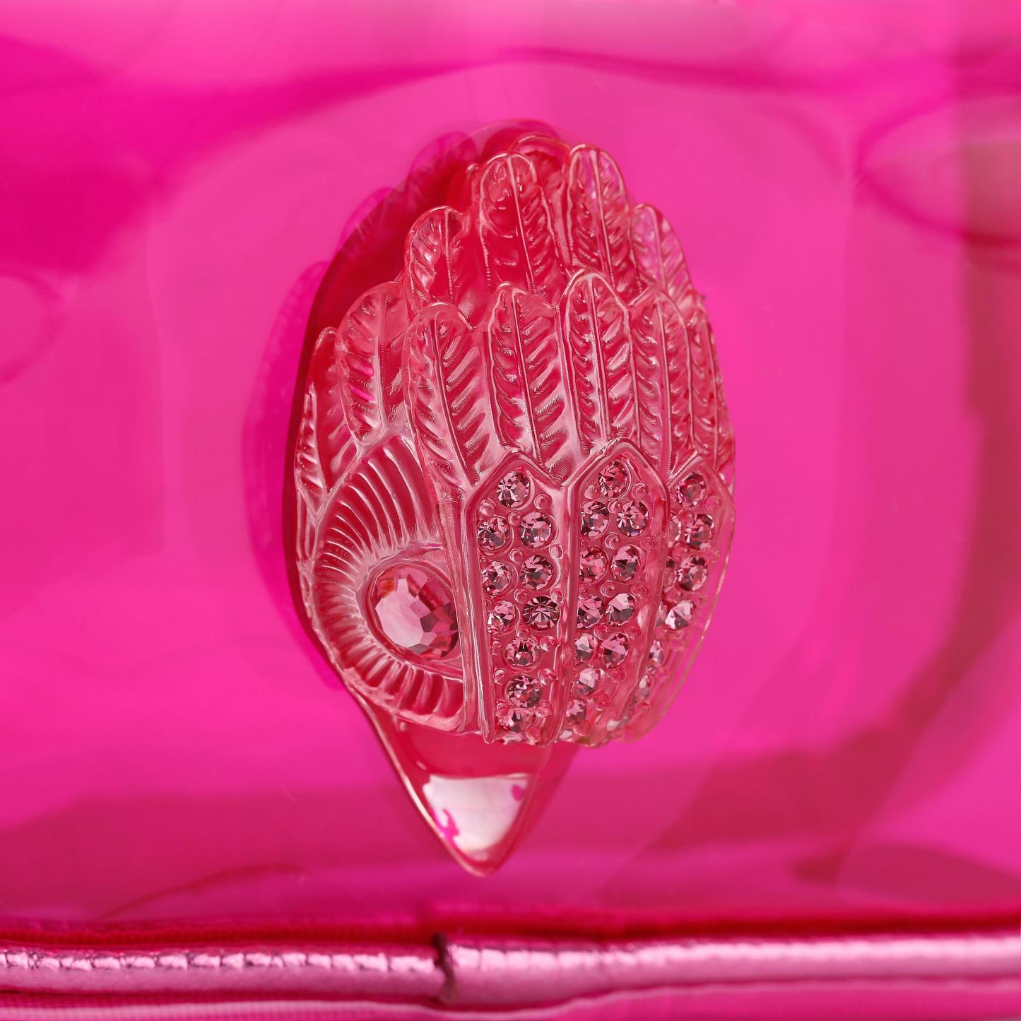Kurt Geiger London Vinyl Kensington Camera Bag - Pink - view 5
