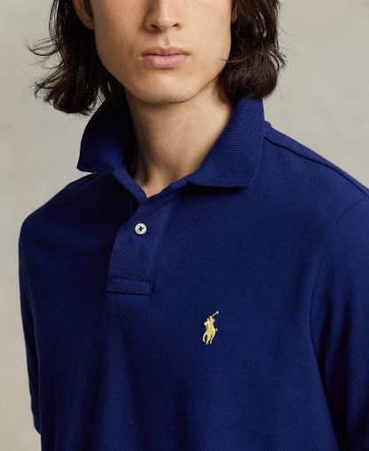Polo Ralph Lauren Men's Classic-Fit Mesh Polo Shirt - Fall Royal