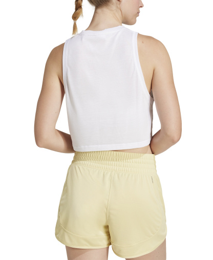 adidas Women's Train Essentials Boxy Workout Tank - White