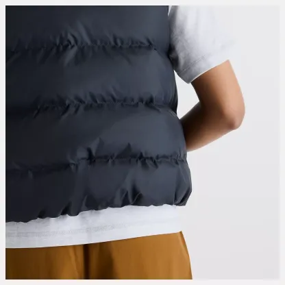 New Balance Boston Puffer Vest, WJ62O4EXBK