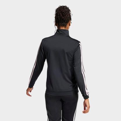 Women's adidas Sportswear DAYREADY Full-Zip Track Top - Black/Clear Pink