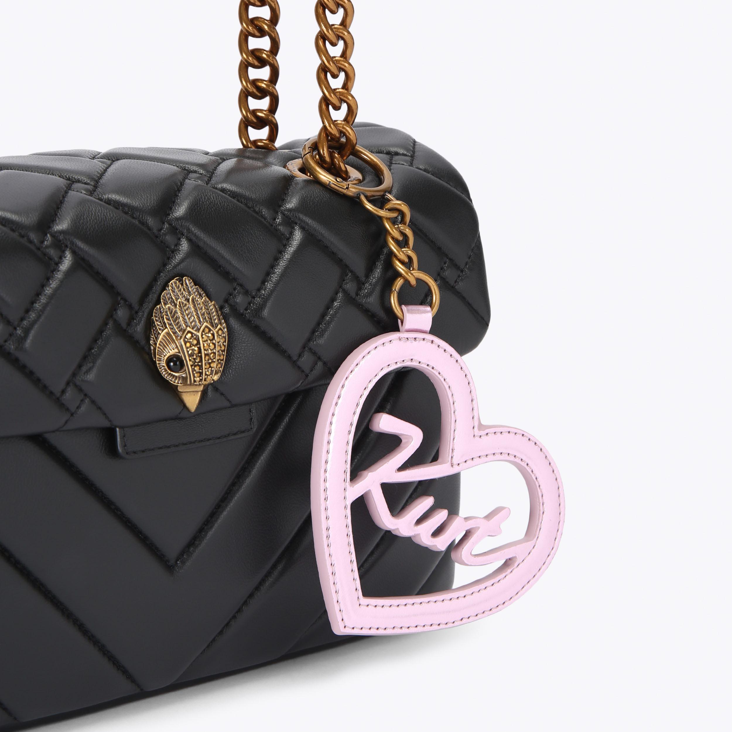 Kurt Geiger London Kurt Heart Charm - Pink - view 2