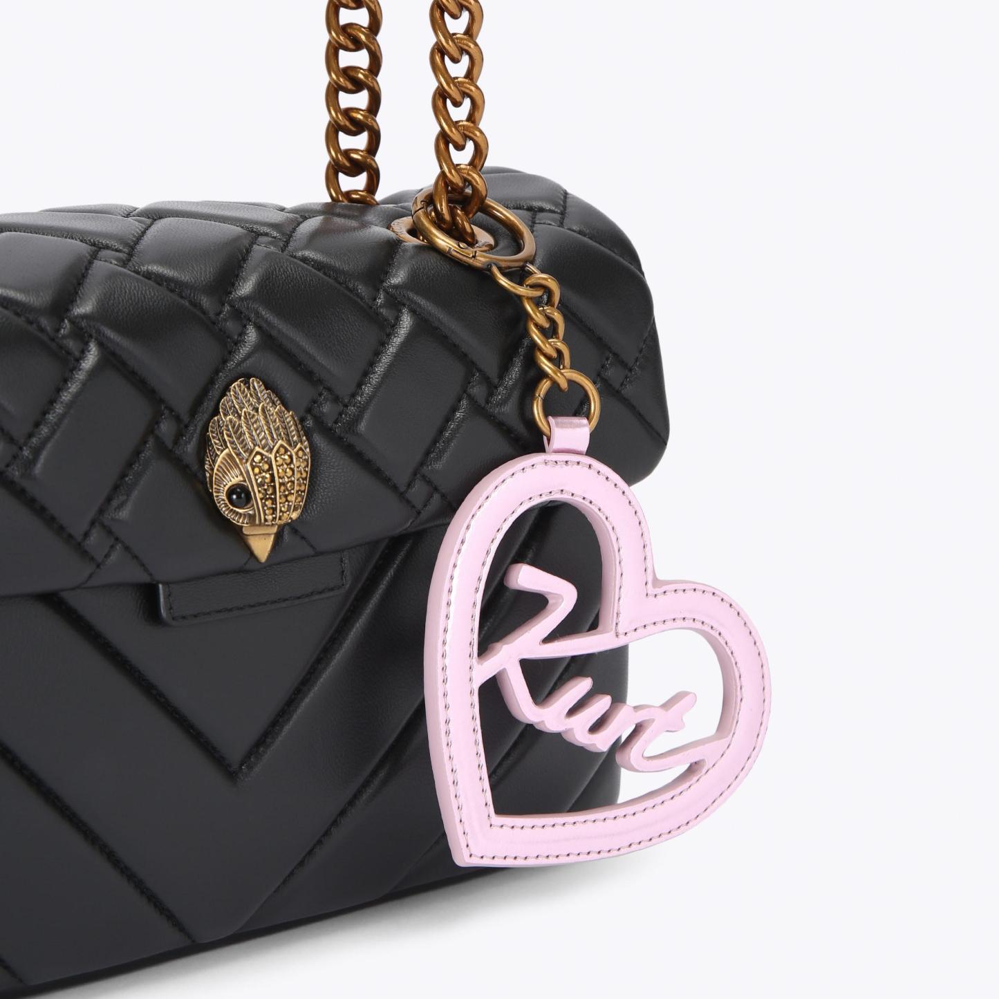 Kurt Geiger London Kurt Heart Charm - Pink - view 2
