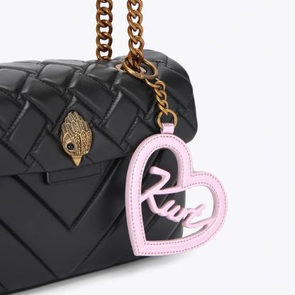 Kurt Geiger London Kurt Heart Charm - Pink - view 2