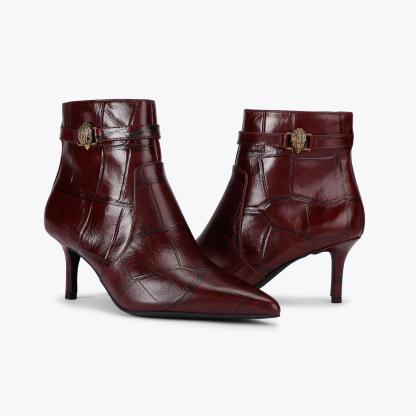 Kurt Geiger London Kensington Ankle Boot - Red - view 5