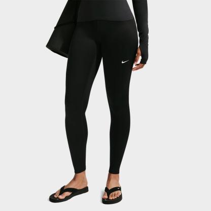 Women's Nithtke One Therma-FIT High-Waisted Full-Length Leggings - Black/White