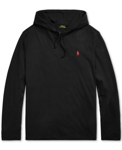 Polo Ralph Lauren Men's Hooded Jersey - Black