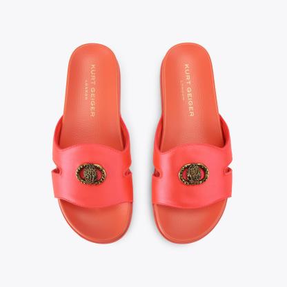 Kurt Geiger London Chelsea Cut Out Slide Sandal - Multi Colored - view 3