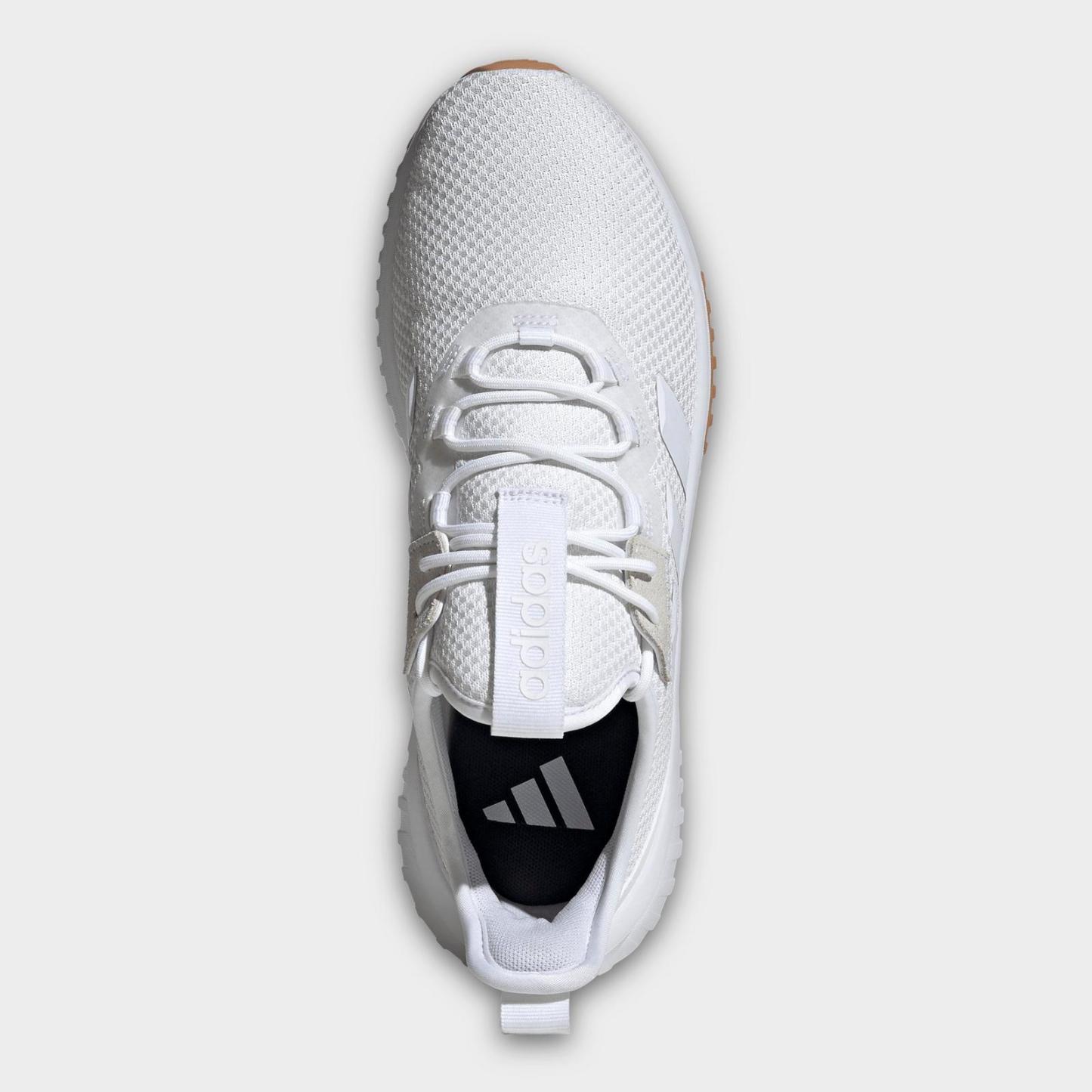 Men's adidas Kaptir 4.0 Casual Shoes - White/White/Crystal White - view 5