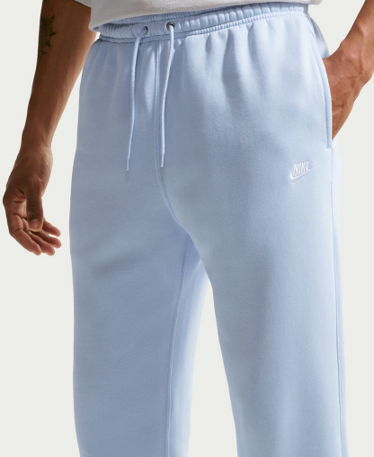Nike Men's Sportswear Club Drawstring Jogger Pants - Hydrogen Blue/White